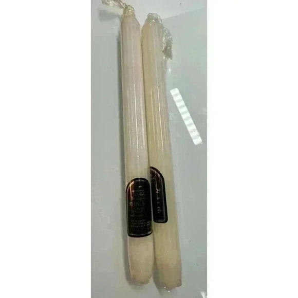 Tapered traditional‎ 10” Hallmark Candle Set 2 Vintage - Picture 1 of 3